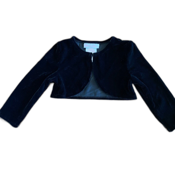 Bonnie Jean Baby Polka Dot & Stripe Formal Dress Girls' 18 Months - Picture 6 of 13